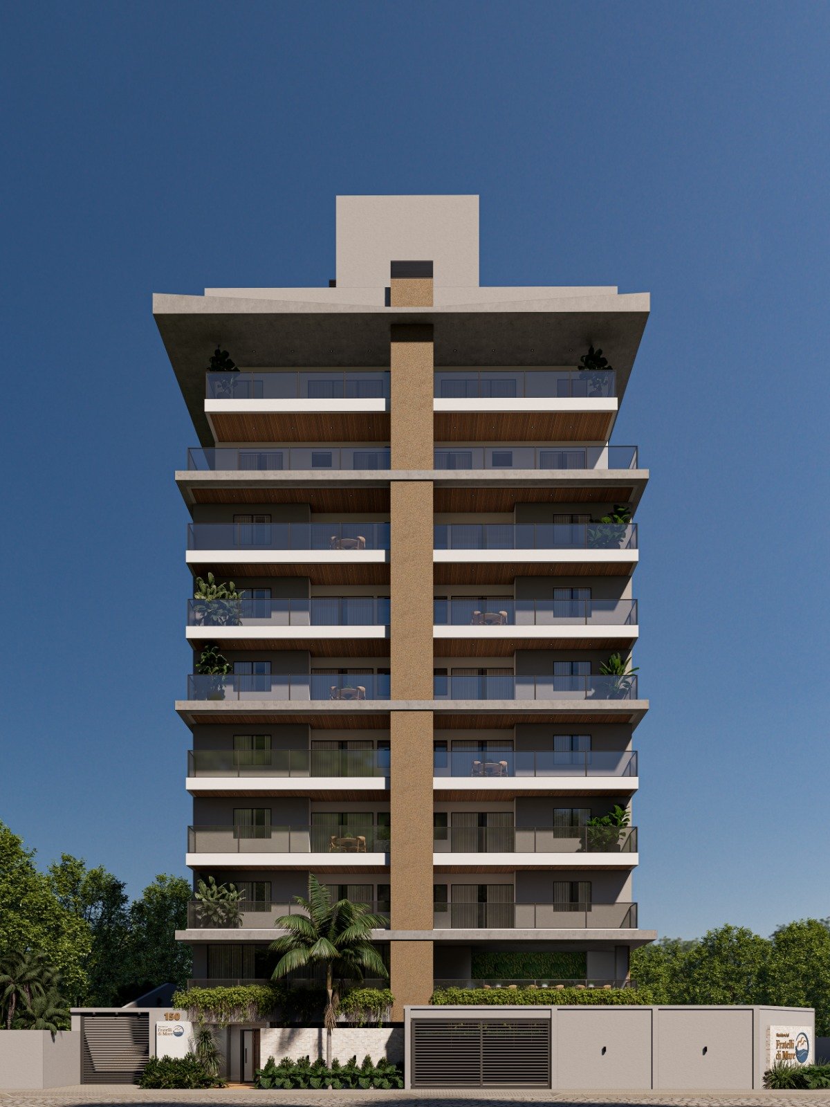 Residencial Fratelli di Mare — Fachada